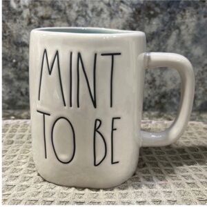 NWT Rae Dunn MINT TO BE Mug